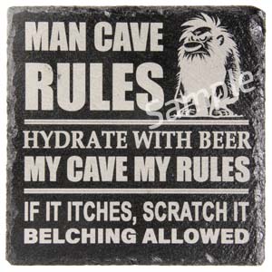 mancave coaster